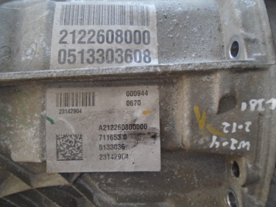 caixa de Velocidades Mercedes c-class c180CDI refº A 212 261 07 03 - 177818 