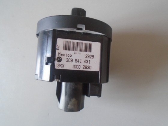 Interruptor luzes Volkswagen golf VI 5P refº 3C8 941 431 - 179430