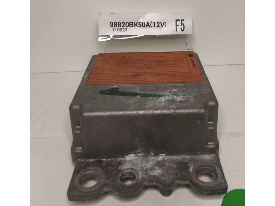 Centralina de Airbags Nissan Qashqai 2011/98820BK50A(250478)/Avariada