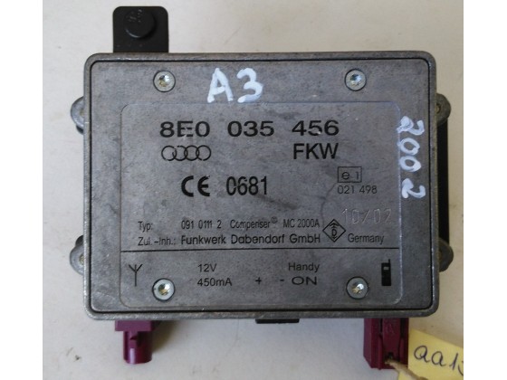 Amplificador Antena Audi A3 2002 aa10