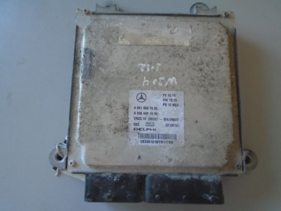 Centralina Motor Mercedes W204 C-class C180 CDI refº A 065 190 75 00 - 177819