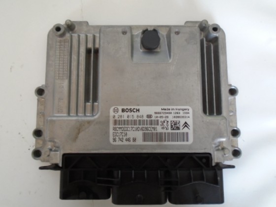 centralina motor Peugeot 207 SW 1.6 HDI refº 96 742 446 80 - 178158