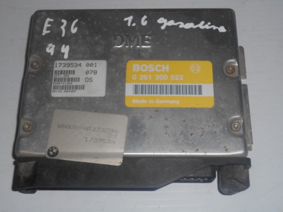 Centralina Motor Bosch BMW E36 1.6 Gasolina 1994 cm132