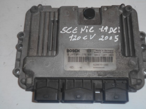 Centralina Motor Bosch Scenic 1.9 DCI 120cv 2005 cm165