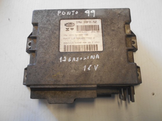 Centralina Motor Magneti Marelli Fiat Punto 1.2 16v Gasolina 1999 CM205