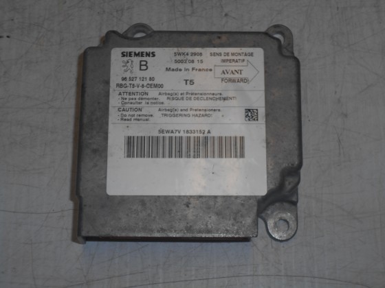 Centralina Airbag Peugeot 307 2004 CA16