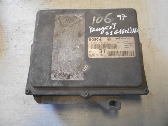 Centralina Motor Peugeot 106 1.1 Gasolina 1997 CM237