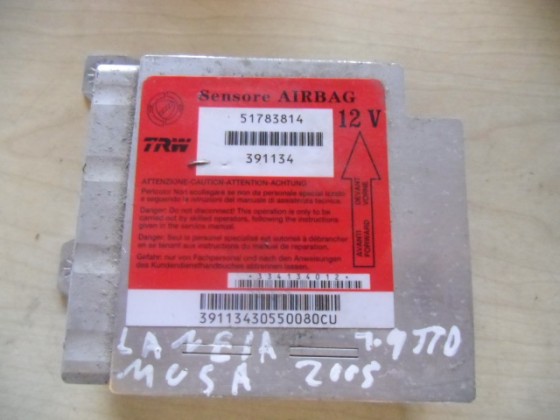 Centralina Airbag Lancia Musa ca254 