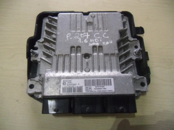 Centralina Motor Peugeot 207 CC 1.6 HDI 2011 cm334