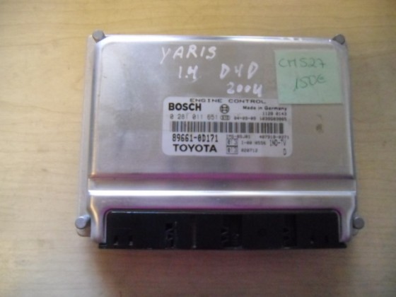 Centralina Motor Toyota Yaris 1.4 D4D 2004 cm529 