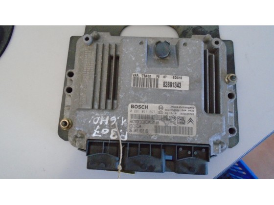 Centralina  Motor Peugeot 307 EDC 16C34 - 0281011627 cm552