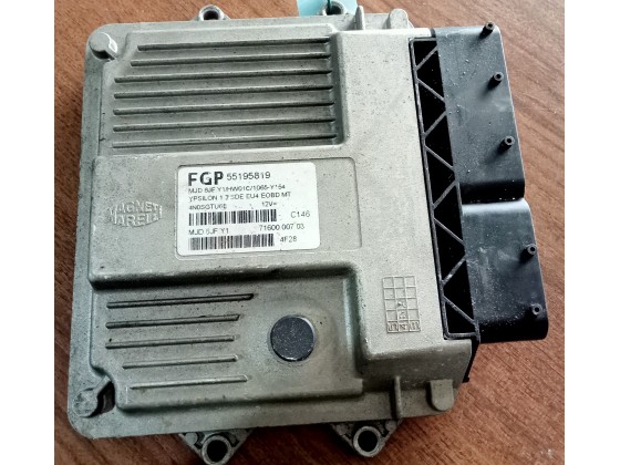 Centralina Motor Fiat Doblo 1.3jtd 2005 ref:fgp55195819 cm634