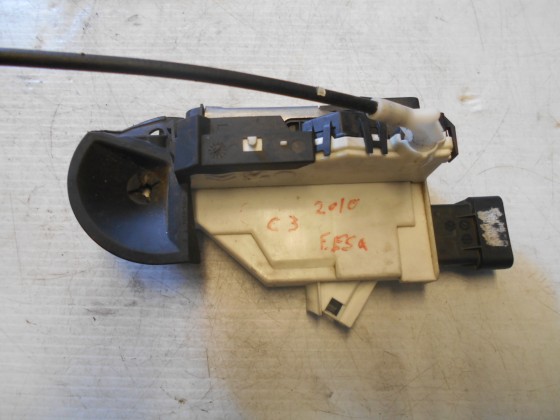 Fechadura Porta Frt Esq Citroen C3 2010 FP111