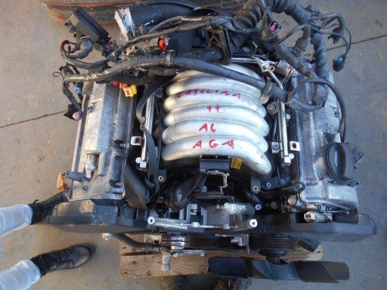 Motor Audi A6 AGA 2.4 gasolina 1999